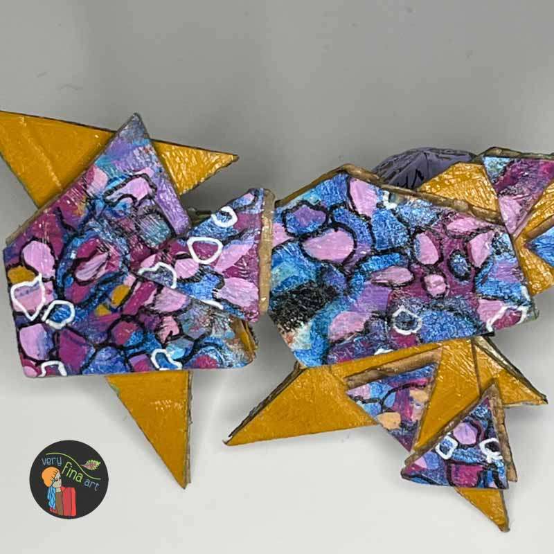 Very Fina Art Pin Abstraction