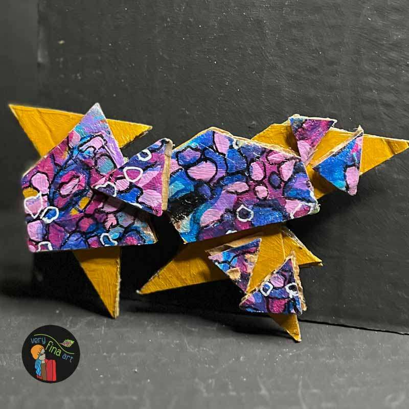 Very Fina Art Pin Abstraction
