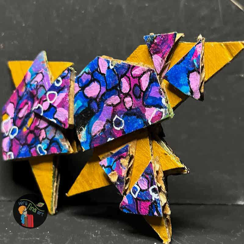 Very Fina Art Pin Abstraction
