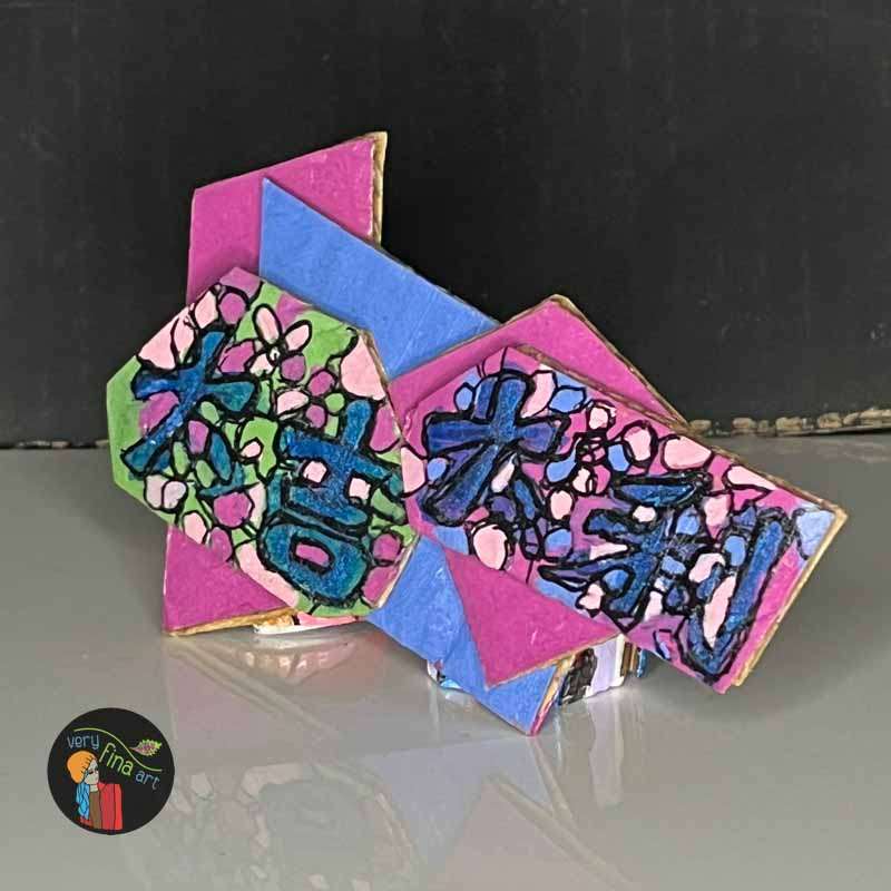Very Fina Art Pin Good Luck #1