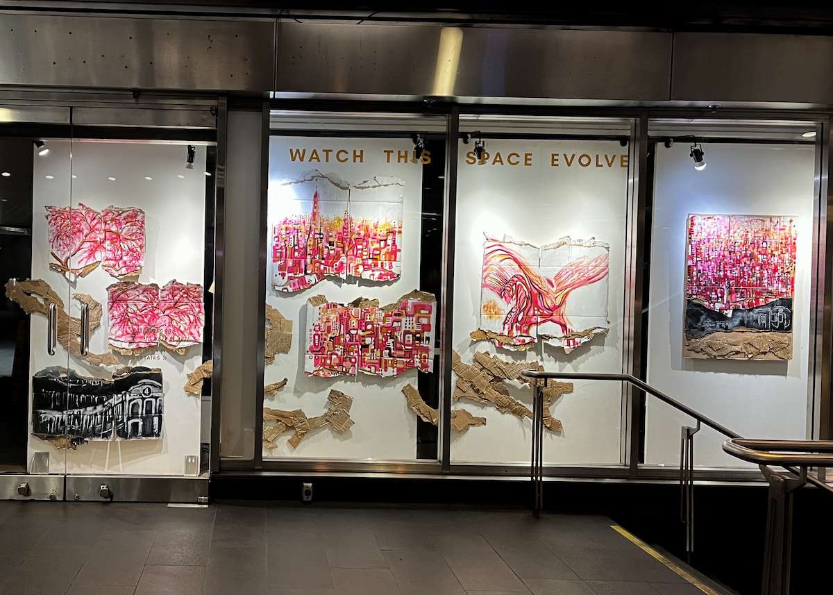 Urban Harmony in Spring Exhibition at Westfield WTC -Fulton Center.